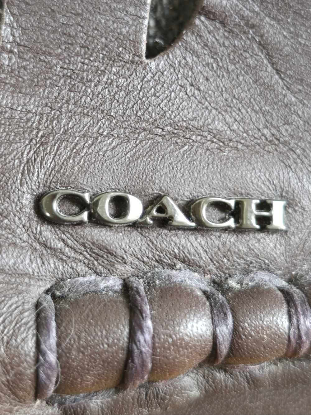 Coach, Signature Collon Driver, Mahogany, EUC, Men's 9 - Picture 16 of 16